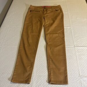 Tinseltown‎ Denim Couture Girl Teen Jr. Brown Pants Size 11 Skinny